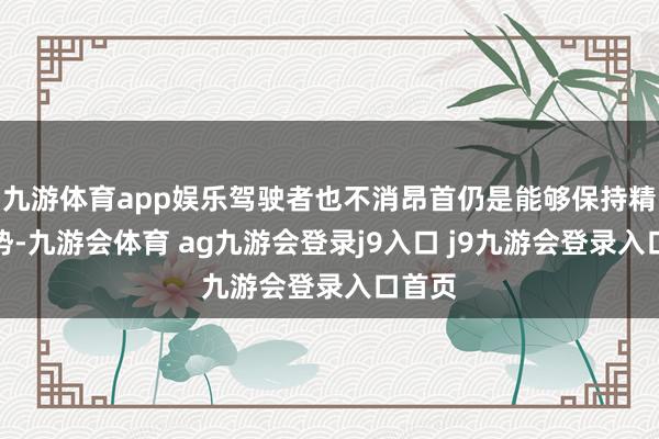 九游体育app娱乐驾驶者也不消昂首仍是能够保持精良姿势-九游会体育 ag九游会登录j9入口 j9九游会登录入口首页